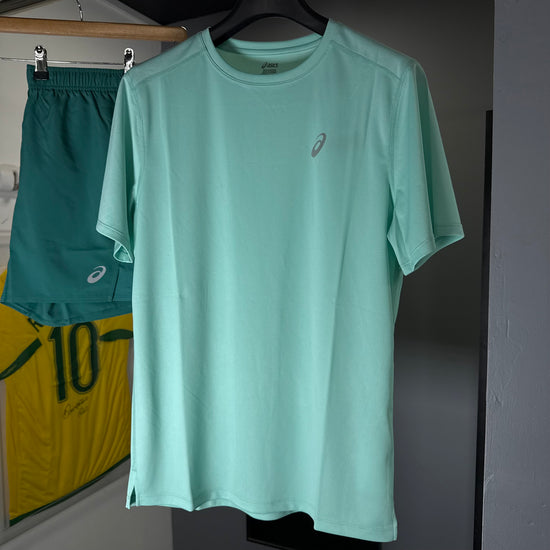 ASICS AQUA/TEAL SHORT SET