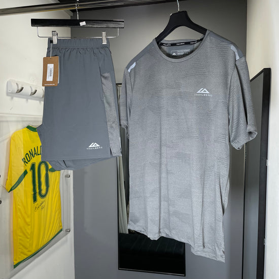 TRAILBERG GREY SHORT SET