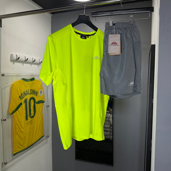 TRAILBERG NEON SHORT SET