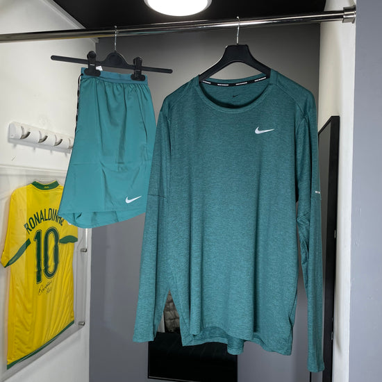 NIKE LONG SLEVE SHORT SET