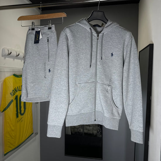 RALPH LAUREN ZIP UP SHORT SET
