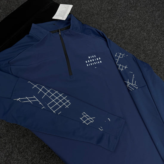 NIKE NAVY DIVISION QUARTER ZIP