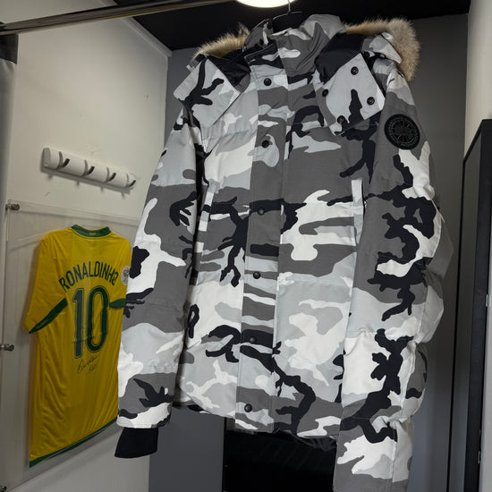 CANADA GOOSE WYNDHAM SNOW CAMO JACKET