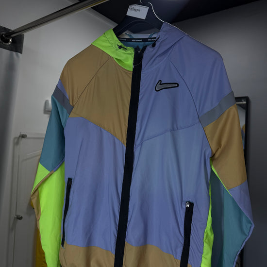 NIKE NEON PATCHWORK WINDRUNNER