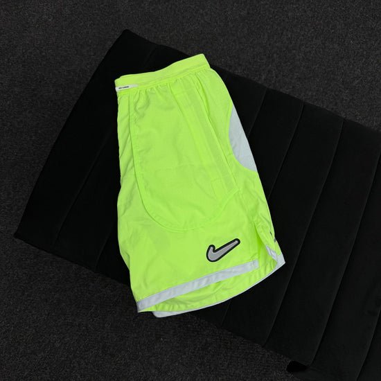 NIKE NEON PATCHWORK SHORTS