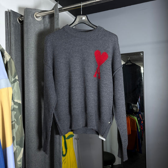 AMI GREY JUMPER