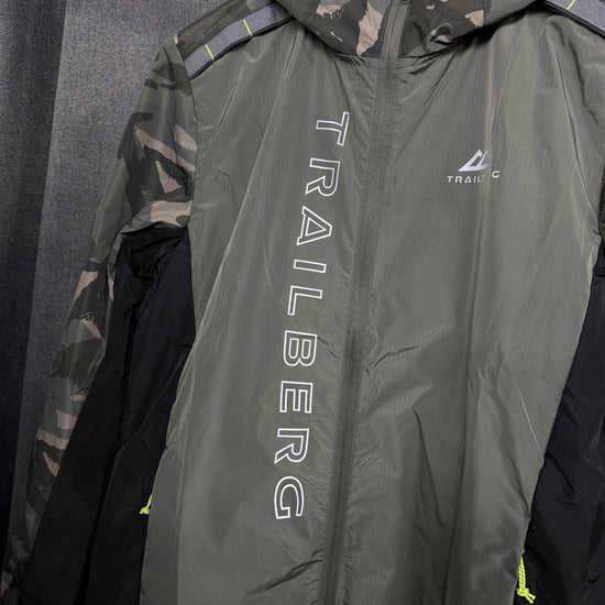 TRAILBERG CAMO GREEN WINDRUNNER