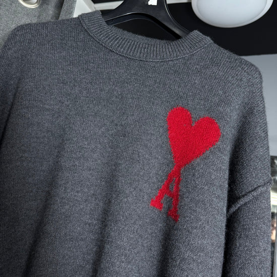 AMI GREY JUMPER