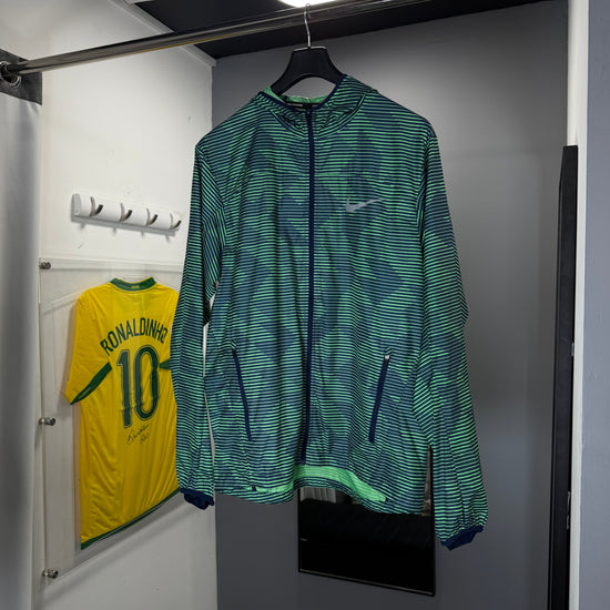 NIKE GREEN FADED WINDRUNNER