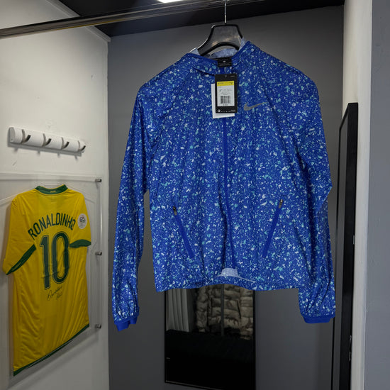 NIKE BLUE SPLAT WINDRUNNER