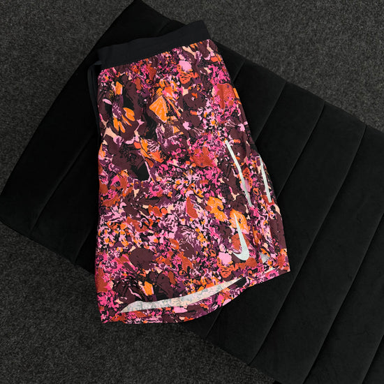 NIKE RED FLORAL SHORTS