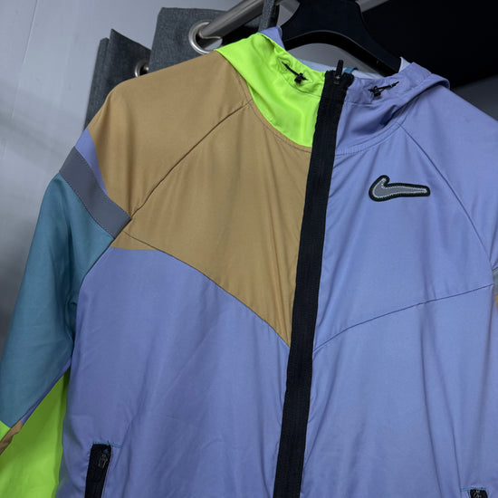 NIKE PATCHWORK JACKET SHORT SET